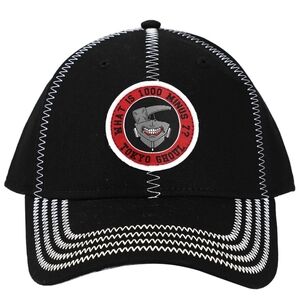 Bioworld Anime Official Tokyo Ghoul Ken Kaneki Black Cap with Patch